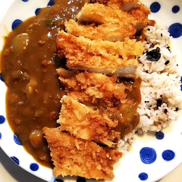 チキンカツカレー